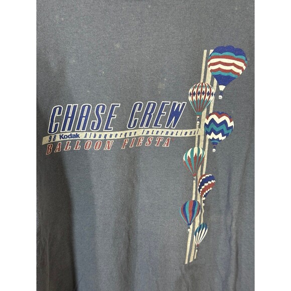 Vintage 1998 Kodak Albuquerque New Mexico‎ Balloon Fiesta Chase Crew Shirt XL - Picture 4 of 8